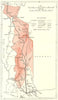 TOGO. Togo 1944 old vintage map plan chart