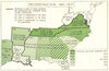 USA. Reconstruction, Political & Constitutional, 1877. south, 1861  1942 map