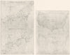 USA. Railroads 1912-14; Pennsylvania; New York; Harriman; James Hill 1942 map