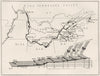 TENNESSEE. The new deal, 1933. The Tennessee Valley, sketch map 1942 old