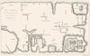 IRAQ. Architecture. Plan General excavations de Ville Nimrud 1875 old print