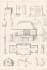 CHEMISTRY. Lab; balance; Cooking; Stone sink; Fountain; mercury tank 1875