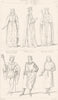 BLANCHE DE CASTILLE. Philippe Auguste; Ingelburge; Robert Clermont; Croise 1875