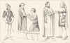 FRANCE. Varlet; Louis II de Bourbon; Seigneurs recevant hommage 1875 old print