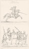 FRANCE. Militaria. Francois 1er; Hallebardiers-Arquebusiers-Musketeer 1875
