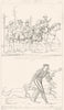 FRANCE. Archers, Arquebusier, Pistolier(1560); page de venerie Louis XII 1875