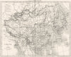 CHINA. Asie. Chine et Japon Japan 1875 old antique vintage map plan chart