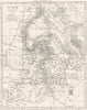 EGYPT. Afrique Africa. Nubie(Nubia) 1875 old antique vintage map plan chart