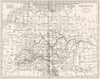 GERMANY. Germanie Ancienne Ancient 1879 old antique vintage map plan chart
