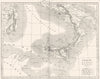 ITALY. Italie Partie Meridionale South 1879 old antique vintage map plan chart