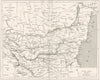 BALKANS. Carte de Bulgarie Monts Balkan 1854 Bulgaria 1879 old antique map