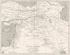 IRAQ. Assyrie(Assyria)Chaldee, Babylonie, Pays Arameens & Phenicie 1879 map