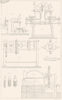 ENGINEERING. Arts Mecaniques. Machines a mortaiser Cisaille, a tarauder 1879