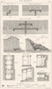 MINING. Art Militaire. Mines 1 1879 old antique vintage print picture