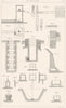 MINING. Art Militaire. Mines 4 1879 old antique vintage print picture