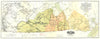 CANADA. North west Territory Manitoba ceded Indian Treaties 1875 1914 old map