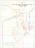 EUROPE. British and German declared mine areas, 1939-40 1954 old vintage map