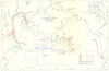 OCEAN WARFARE. operations of disguised German Raiders, 1940 1954 old map