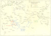 WW2 NAVAL WARFARE. Aug-Dec 1942 Operations of disguised German Raiders 1956 map