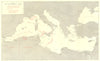 EUROPE. African Campaigns Aug-Dec, 1942. Mediterranean Theatre 1956 old map