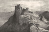 VAUCLUSE. Avignon. Les Baux 1880 old antique vintage print picture