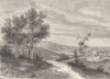 BAS-RHIN. Mausolee de Froeschwiller, inaugure le 5 aout 1875 1880 old print