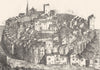 BOUCHES-DU-RHÔNE. Arles. Les Arenes avant leur restauration 1880 old print