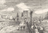 BOUCHES-DU-RHÔNE. Arles. Ruines du Theatre 1880 old antique print picture