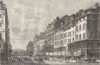BOUCHES-DU-RHÔNE. Marseille. La Cannebiere 1880 old antique print picture