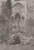 BOUCHES-DU-RHÔNE. Marseille. Le calvaire des Accoules 1880 old antique print