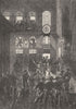 BOUCHES-DU-RHÔNE. Marseille. La place Vivaux 1880 old antique print picture