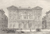 BOUCHES-DU-RHÔNE. Marseille. L'Hotel de Ville 1880 old antique print picture