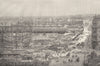 BOUCHES-DU-RHÔNE. Marseille. Les Docks et Entrepots 1880 old antique print