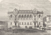 BOUCHES-DU-RHÔNE. Marseille. L'Ecole des Beaux-Arts 1880 old antique print
