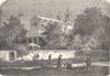 BOUCHES-DU-RHÔNE. Marseille. Eglise des Chartreux 1880 old antique print