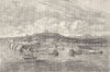 BOUCHES-DU-RHÔNE. Marseille. Le Roucas-Blanc 1880 old antique print picture
