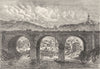 BOUCHES-DU-RHÔNE. Marseille. L'ause des Auffes 1880 old antique print picture