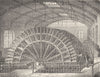 YVELINES. Machine actuelle de Marly(l'ensemble 6 roues hydrauliques) 1880