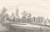 BOUCHES-DU-RHÔNE. Entrée, orangerie Verduron, Victorien Sardou Guillaumot 1880