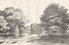BOUCHES-DU-RHÔNE. Le Verduron 1880 old antique vintage print picture