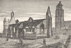 LOIRE-ATLANTIQUE. Bretagne. Chapelle du Murier Bourg-de-Batz 1880 old print