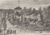 SEINE-MARITIME. Le Havre. L'Aquarium 1880 old antique vintage print picture