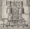 SEINE-MARITIME. Le Havre. de face machines du paquebot Canada 1880 old print