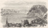 GERMANY. The Black Forest. Coblenz and Ehrenbrenbreitstein c1893 old print