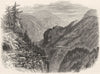 GERMANY. The Black Forest. The Black Forest Railway c1893 old antique print