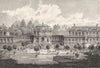 GERMANY. Dresden. The Zwinger; Interior View c1893 old antique print picture