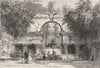 AUSTRIA. At Schonbrunn, near Vienna c1893 old antique vintage print picture