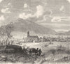GERMANY. Ober-Ammergau c1893 old antique vintage print picture