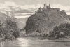 ITALY. Tyrol & Eastern Alps. Schloss Sigmundskron, Bolzano c1893 old print
