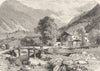 AUSTRIA. Tyrol & Eastern Alps. Andrew Hofer's House, Passerthal c1893 print